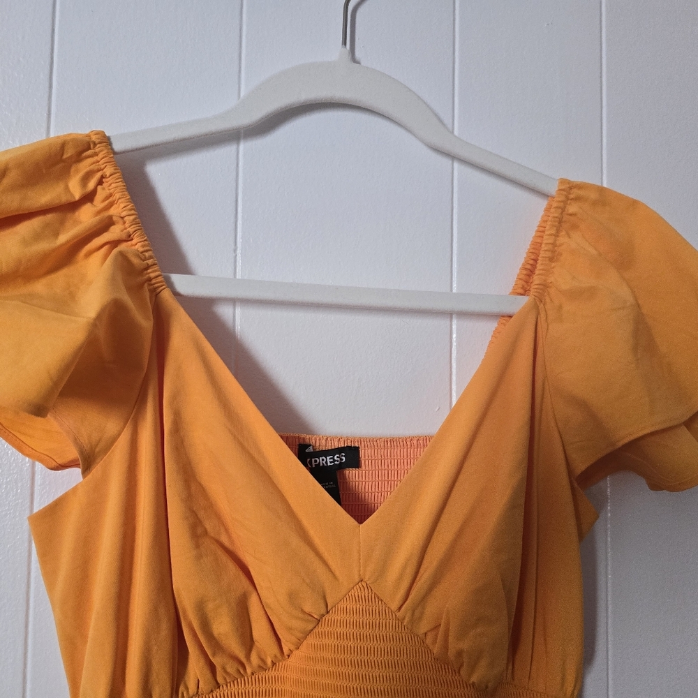 Brand new yellow sun dress